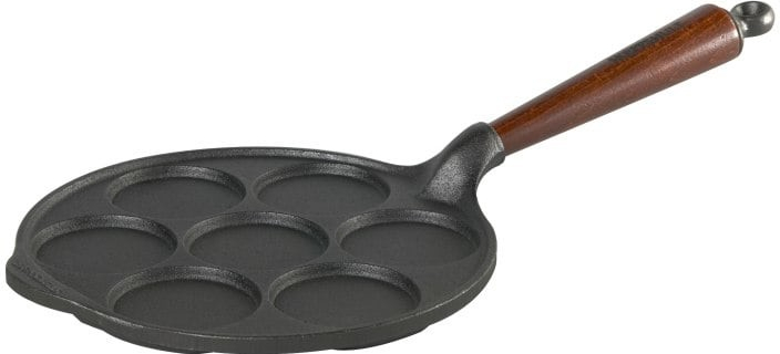 SKEPPSHULT Naural Selection Škótska čierna železná panvica na vajcia a palacinky 23 cm