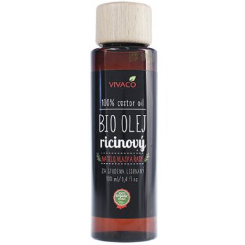 Vivaco 100 % Organic product Bio ricínový olej na telo a vlasy 100 ml od  4,88 € - Heureka.sk