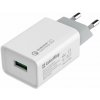 ColorWay AC nabíječka 1xUSB QC3.0 18W, bílá (CW-CHS013Q-WT a 4823108631084)