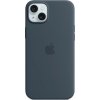 Apple iPhone 15+ Silicone Case with MagSafe - Storm Blue -MXQT3ZM/A