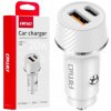 Nabíjačka do auta USB-A + USB-C 20W 12/24V AMiO-03878