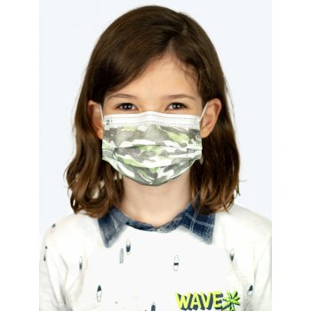 Mesaverde detské certifikované zdravotnícke rúška maskáč 25 Ks od 7,05 € -  Heureka.sk