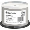 VERBATIM CD-R(50 ks) spindl, AZO 52X,700MB,biely WIDE PRINTABLE SURFACE NON-ID