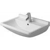 Duravit Starck 3 - Umývadlo, 60x45 cm, s prepadom, s otvorom na batériu, biela 0300600000