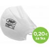 JSP F621 FFP2 respirátor bez ventilčeku - balenie 40 ks Biela, 40 kusov