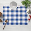 Biante Dekoračné prestieranie na stôl Rebeka RE-007 Modro-biela kocka veľká 30x40 cm