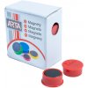 Magnety ARTA priemer 16mm, červené (10ks v balení)