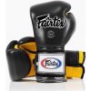 Boxerské rukavice FAIRTEX BGV9 Mexican Style – čierna/žltá 14oz