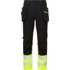 PORTWEST Kalhoty DX457 Craft 1. třídy s odnímatelným pouzdrem, do pasu, Hi-Vis, reflexní POR-DX457YBR42 42 Žlutá/černá