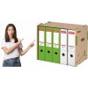 Esselte Archívna krabica na zakladače ECO hnedá 305 x 343 x 427 mm