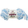 Alize Puffy More Modro-biela 6512
