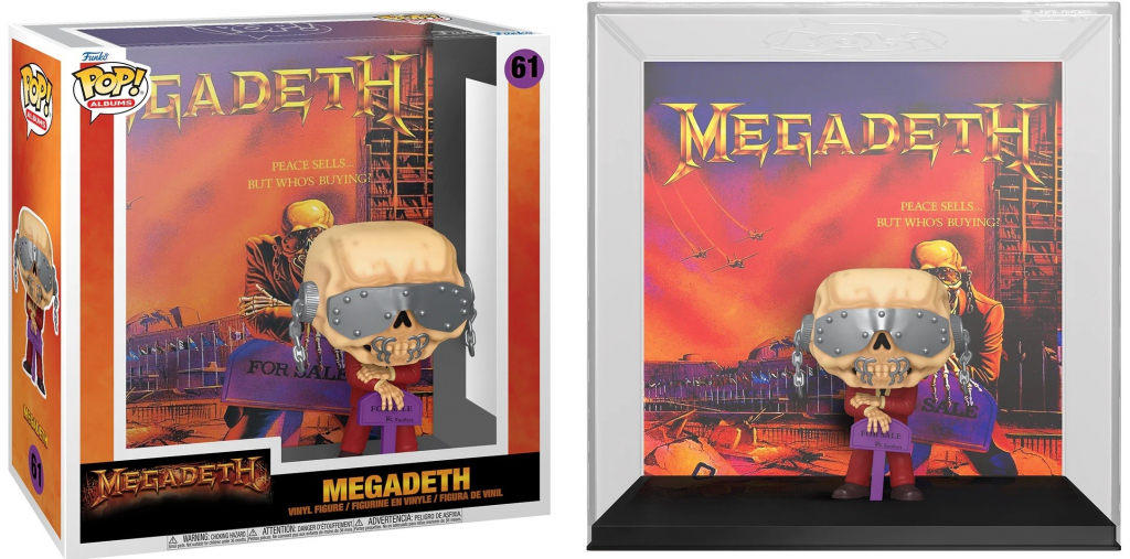 Funko Pop! 61 Albums Peace Sells... But Who\'s Buying? Megadeth