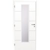 Solodoor Interiérové dvere Snow 8 presklené, 80 L, biela