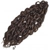 Ariel (Jessica) brčky kučeravé Crochet Braids 100g 55cm tmavo hnedé #9