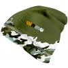 Wamu Fleecová čiapka detská Maskáč khaki Veľ. L
