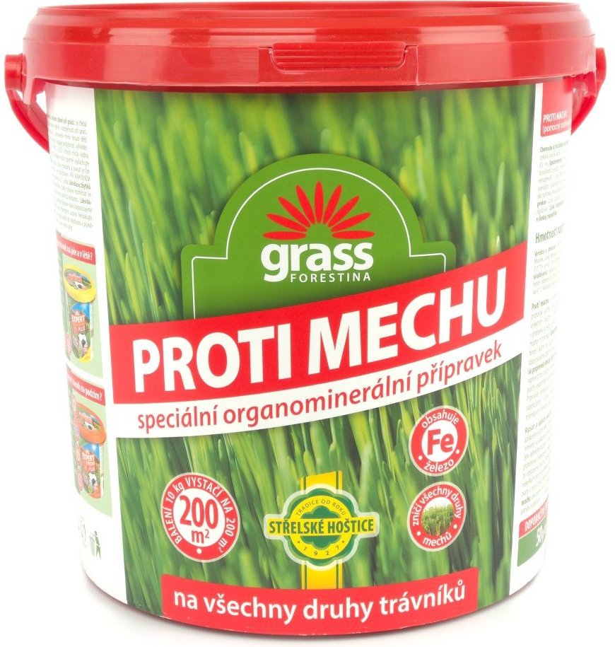 Forestina Grass Prípravok proti machu 10 kg v vedre 1206037