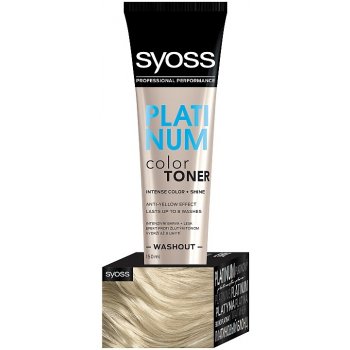 Syoss Color Toner Washout dočasná intenzívna farba na vlasy Platinový 150 ml