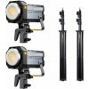 COLBOR SET5 2xCL120R LED + 2x statív WH-260