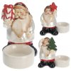 MAKRO - Svietnik SANTA 10cm rôzne druhy