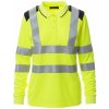 Payper Dámska reflexné polokošeľa GUARD + WINTER LADY Žltá fluo L