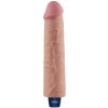 Lovetoy REAL SOFTEE Rechargeable Vibrating Dildo Flesh (21cm)
