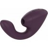 Vibrátor s podtlakovou stimuláciou Womanizer Next Duo Purple, vibrátor na bod G so stimulátorom klitorisu