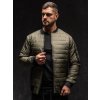 Khaki pánska prešívaná prechodná bomber bunda Bolf MY-02A1