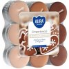Aura Bispol Gingerbread vonné čajové sviečky 18ks