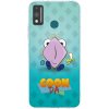 Picasee silikónový prehľadný obal pre Honor 9X Lite - COONDA chlupatka světlá