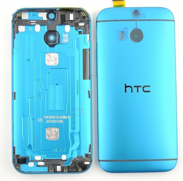 Kryt HTC One M8 zadný modrý