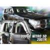 Deflektory na Dodge Nitro, 5-dverová (+zadné), r.v.: 2007 -