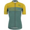 KARPOS Cyklistický dres s krátkym rukávom - GREEN FIRE - žltá/zelená