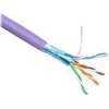 Kábel FTP PlanetElite, Cat5E, drôt, LS0H, DCa, fialový, 305 m KAB-FTP5-D-LSO-Vio