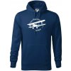 Still Plays With Planes - Mikina pánska Cape s kapucňou - 5XL ( Polnočná modrá )