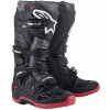 boty TECH 7, ALPINESTARS (černá/šedá/červená, vel. 45,5)