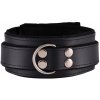 Dominate Me Leather Collar D32 Black-Black