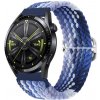 BStrap Elastic Nylon remienok na Garmin Vivoactive 4, blueberry (SSG025C0904)