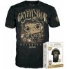 Funko POP Tee: Harry Potter - Quidditch (veľkosť L)