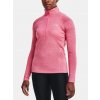 Under Armour Dámske tričko Tech 1/2 Zip - Twist Ružová XS
