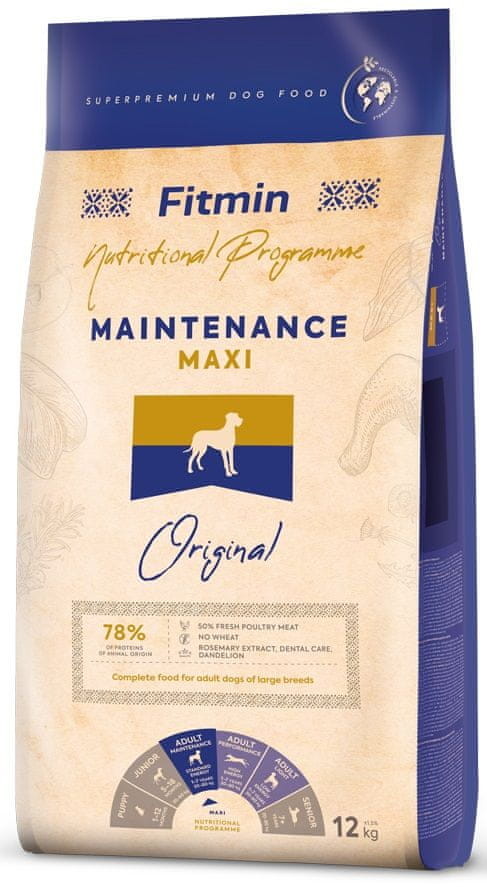 Fitmin dog maxi maintenance 12 kg