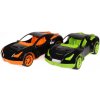 Teddies Auto športové plast 38x17cm na voľný chod 2 farby v sieťke