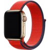 MojRemienok.sk Nylónový náhradný remienok pre Apple Watch 38 mm/40 mm/41 mm/42 mm Farba: produktovo červená