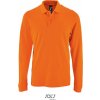 SOL´S PERFECT LSL / Pánska polokošeľa s dlhým rukávom - orange L