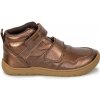Dievčenská celoročná obuv Barefoot TIRA BROWN, Protetika, hnedá - 27