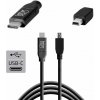 Tether Tools USB-C zu 2.0 Mini B 5-Pin 4,60m schwarz