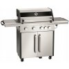 Gril BBQ plyn liatinový záhrada z nerezov (Gril BBQ plyn liatinový záhrada z nerezov)
