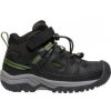 KEEN TARGHEE MID WP K black/campsite US 12 / EU 30,0 / UK 11 / 18,5 cm; Černá obuv