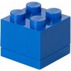 LEGO® Mini box 45x45x42 tmavo modrý