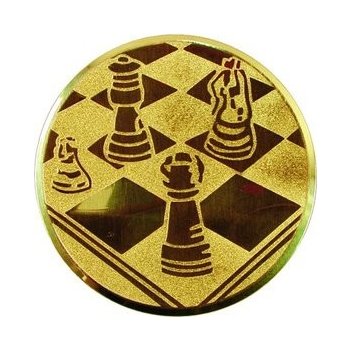 TROFEJE.sk Emblém 25mm 22 šach