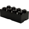 LEGO® úložný box 8 25 x 50 x 18 cm čierna